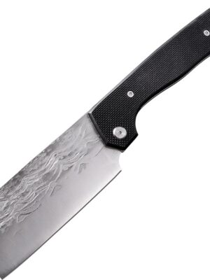 Damascus Steel Folding Knife with VG10 Steel Core Portable Pocket Knife Ergonomic Handle Outdoor Camping Multi-Functional Knife